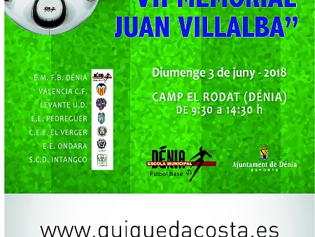 El VII Memorial Juan Villalba de prebenjamins es jugarà el diumenge 