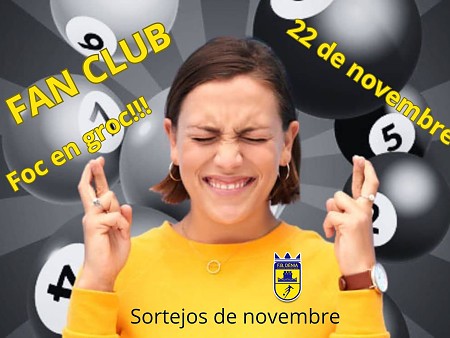 FAN CLUB Sorteo 22 de noviembre