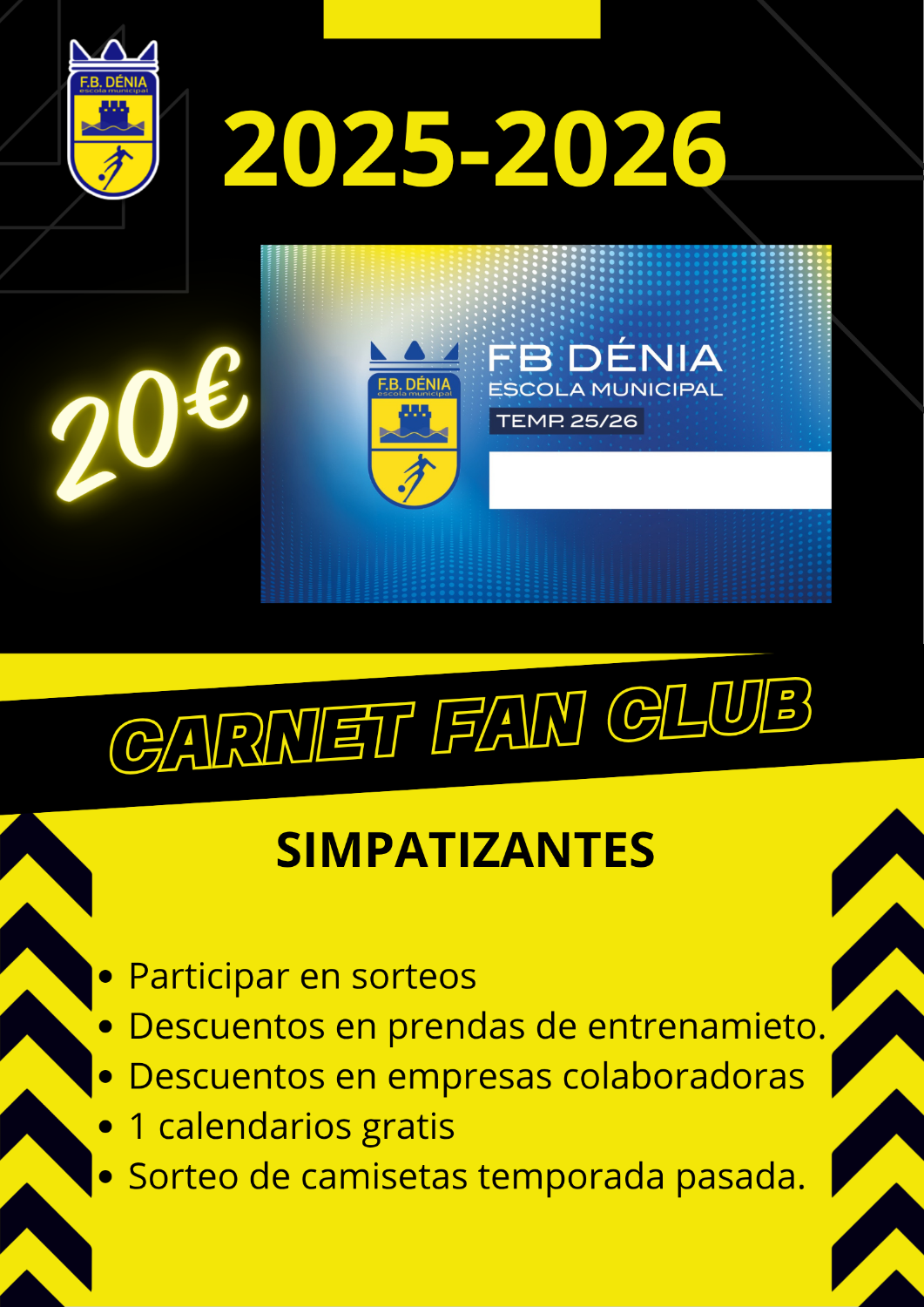 FAN CLUB - Entitats col·laboradores